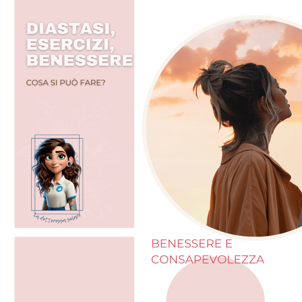 Diastasi addominale, esercizi e benessere.