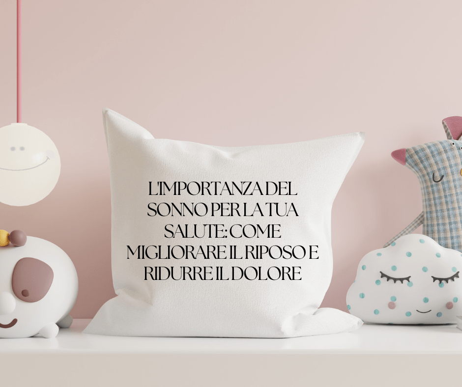 L’Importanza del Sonno per la Tua Salute: Come il 5-HTP Può Migliorare il Riposo e Ridurre il&nbsp;Dolore.